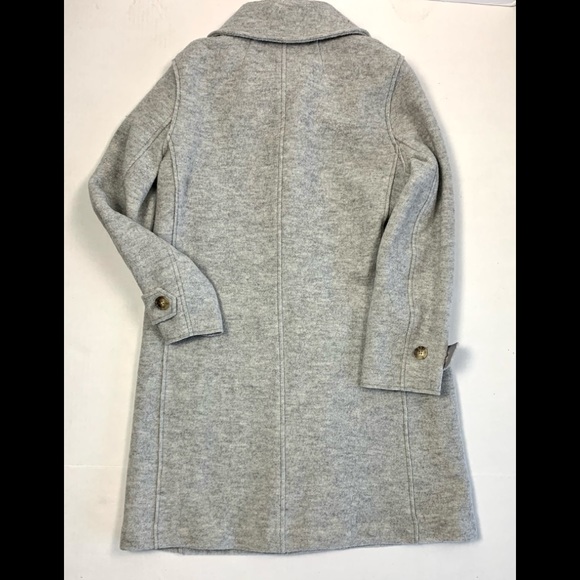 *SOLD* J. Crew Italian Boiled Wool Coat - Picture 8 of 9